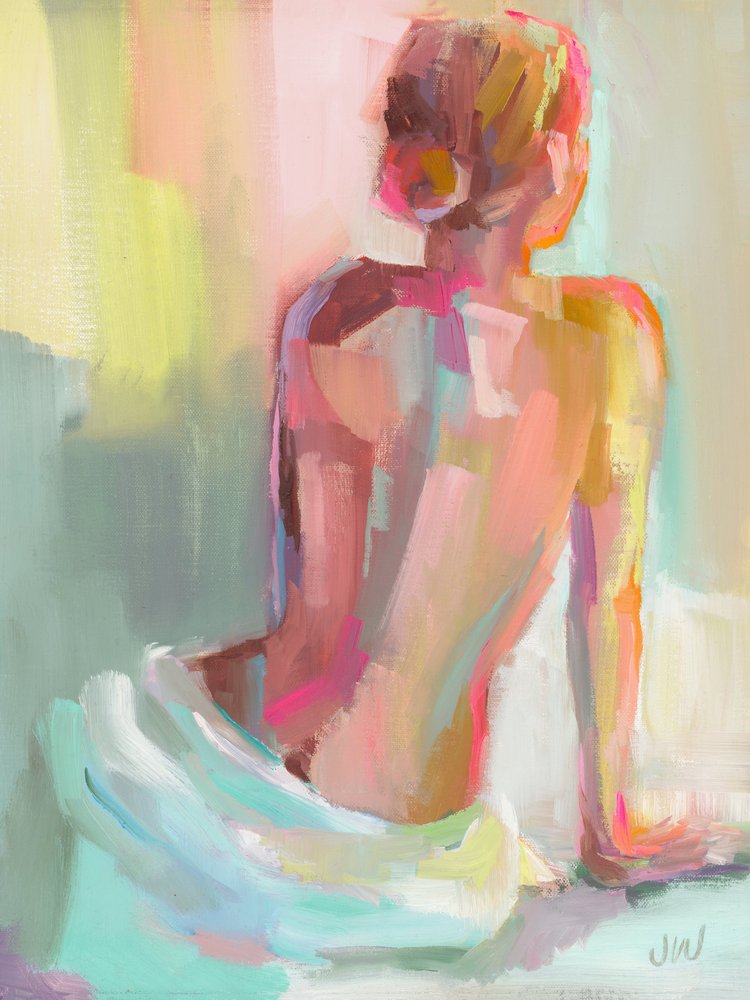 Woman Posing by Jenny Westenhofer