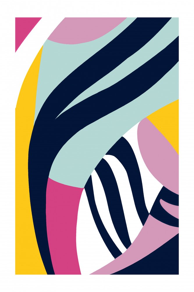 Vibrant Abstract Flow by Jilli Darling