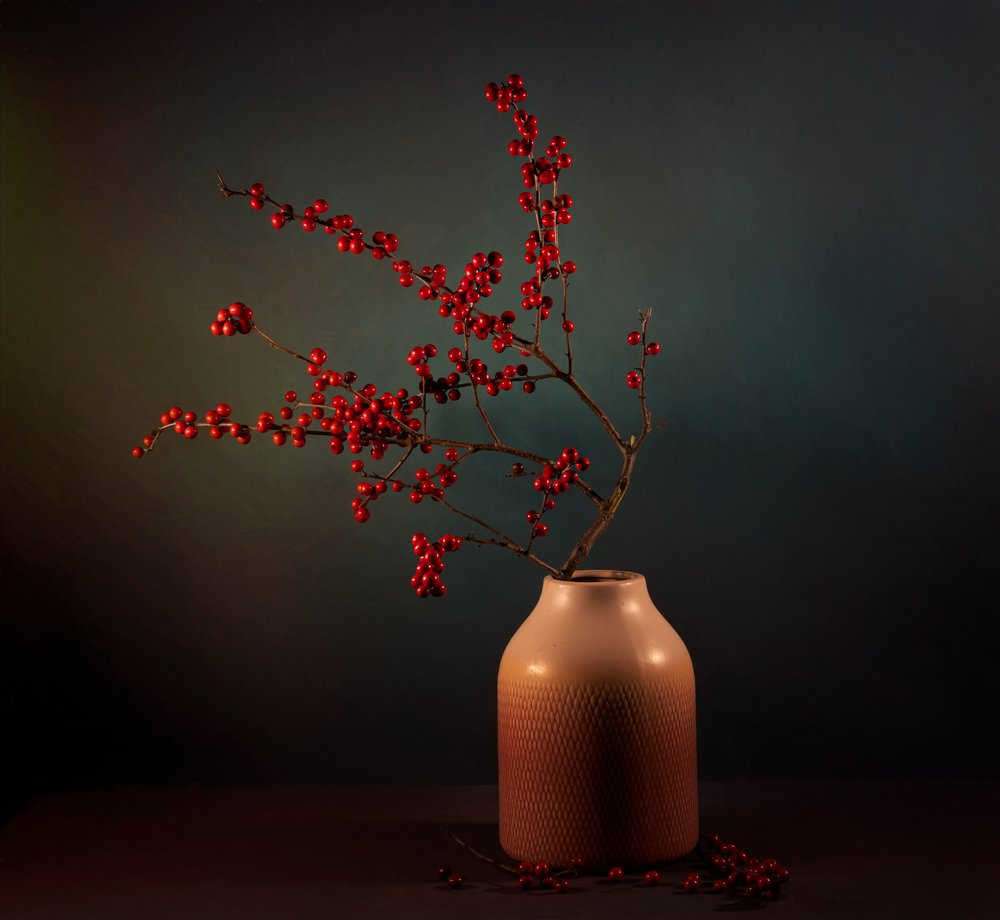 Winter Berries Display by John-Mei Zhong