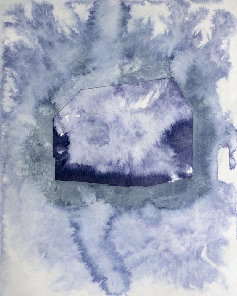 Dreamy Blue House by Joshua Hoskins