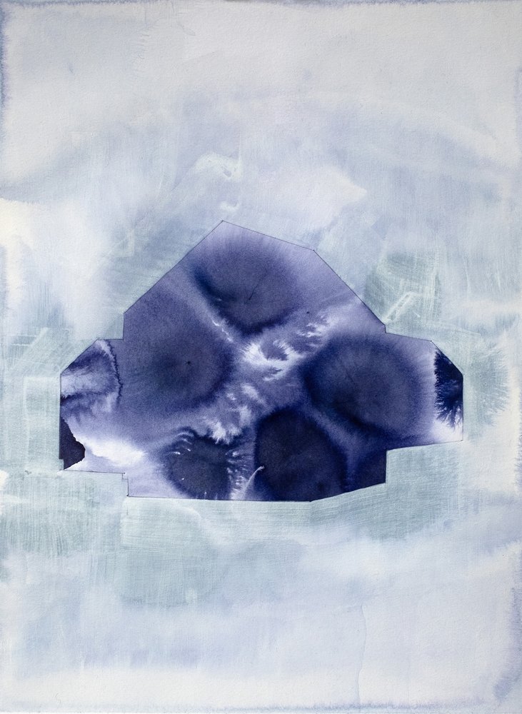 Indigo Abstract House by Joshua Hoskins