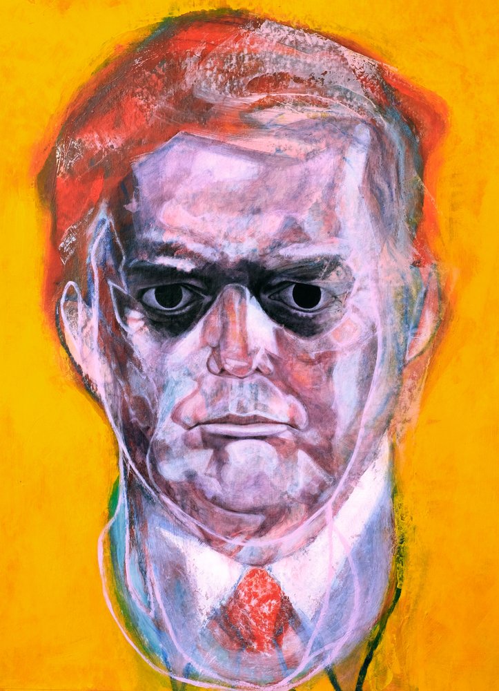 Intense Male Portrait by Joshua Hoskins