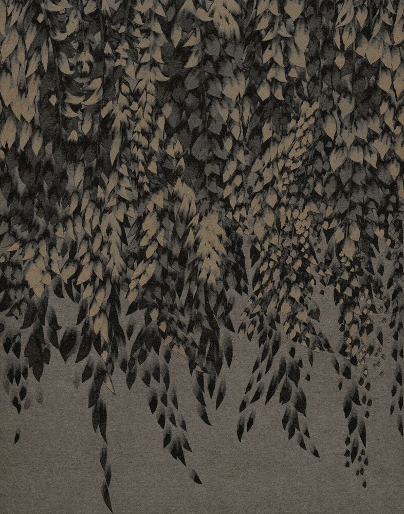 Dark Cascading Foliage by Josie George