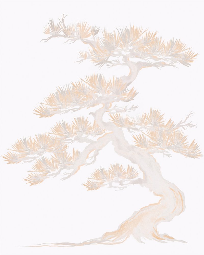 Elegant Zen Pine by Josie George