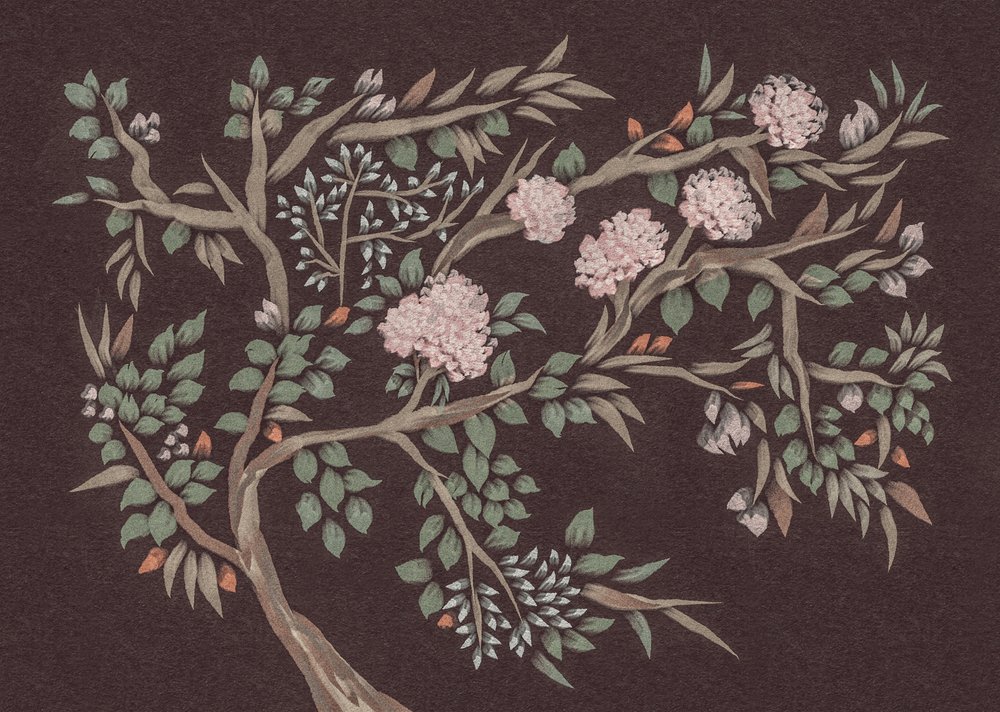 Pink Flowering Tree by Josie George