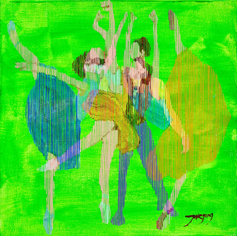 Abstract Ballet Movement by Jukyong Park