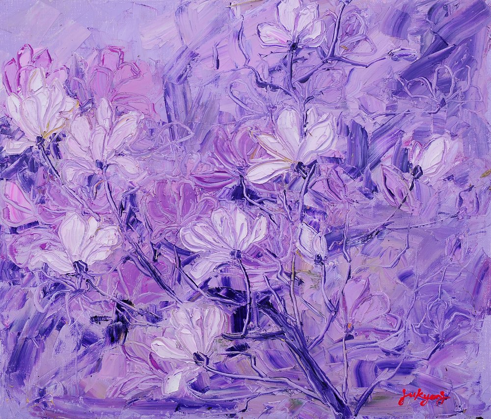 Dreamy Lavender Blossoms by Jukyong Park