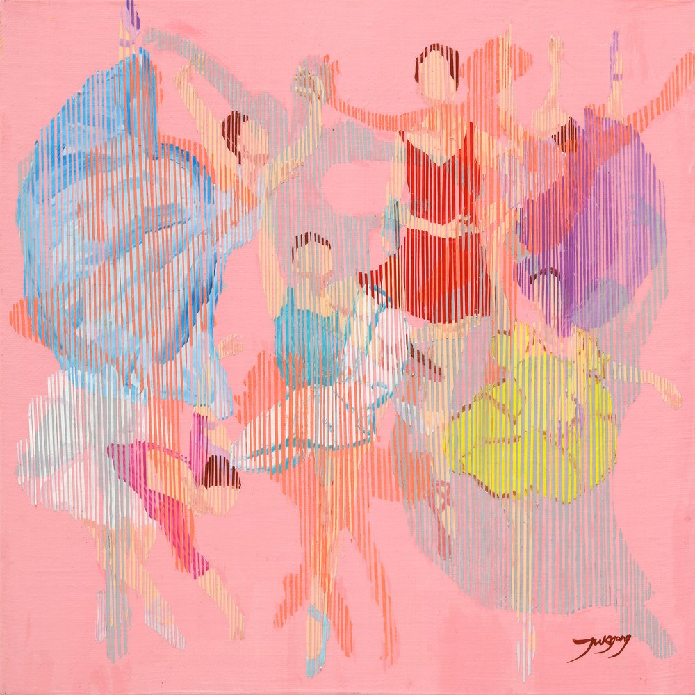 Graceful Ballet Dancers by Jukyong Park