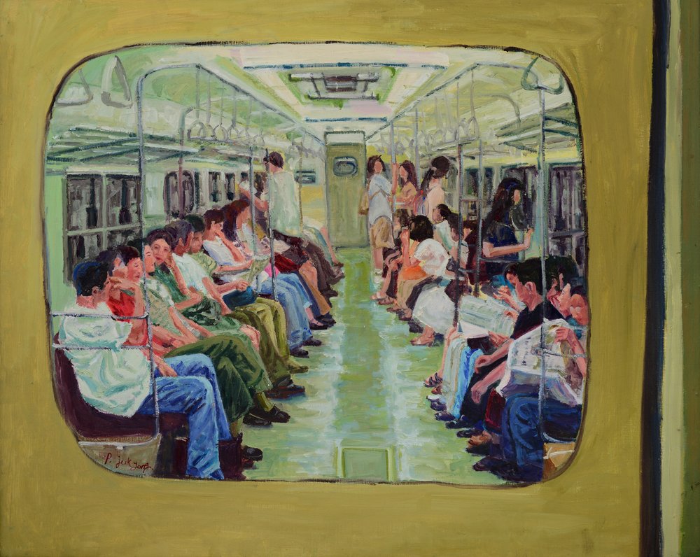 Green Subway Journey by Jukyong Park
