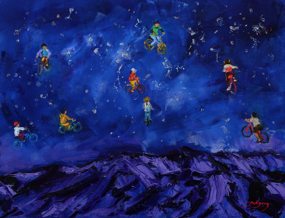 Midnight Bike Adventure by Jukyong Park