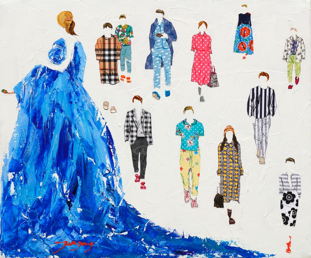 Modern Fashion Figures by Jukyong Park