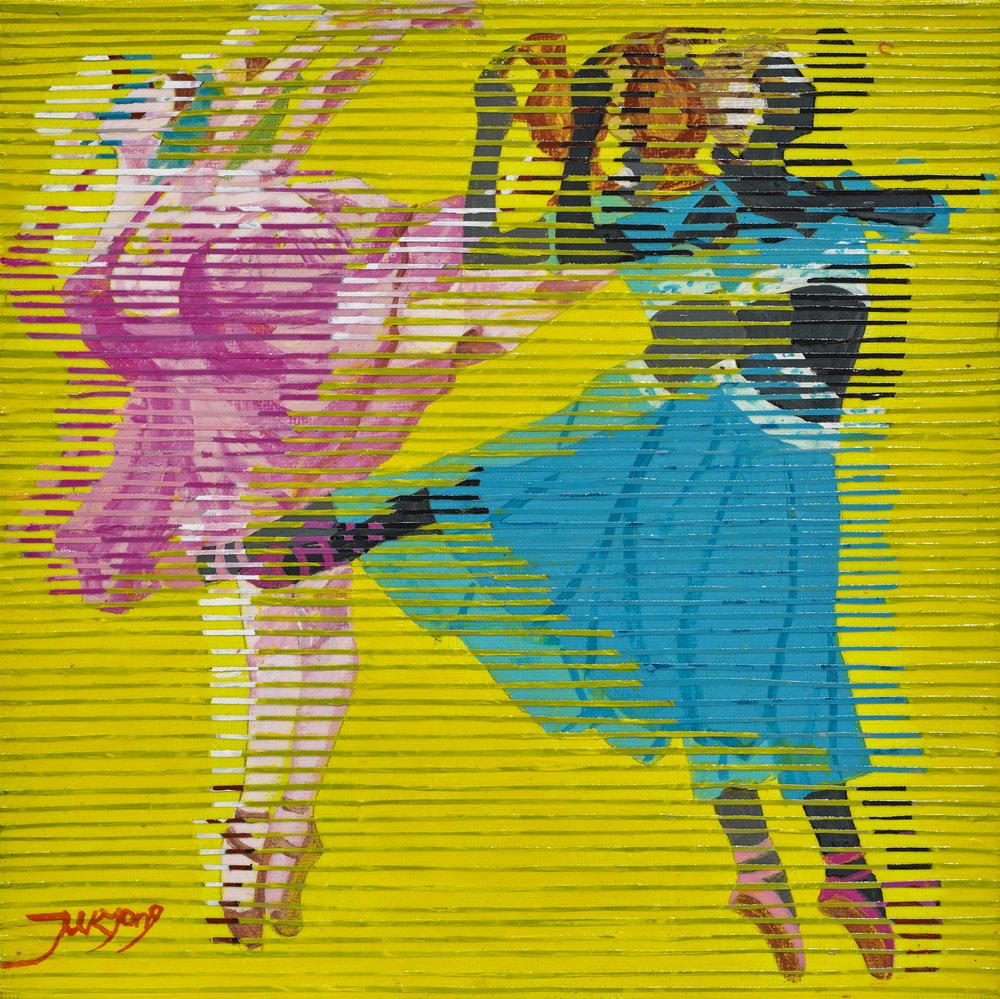 Vibrant Ballet Dancers by Jukyong Park