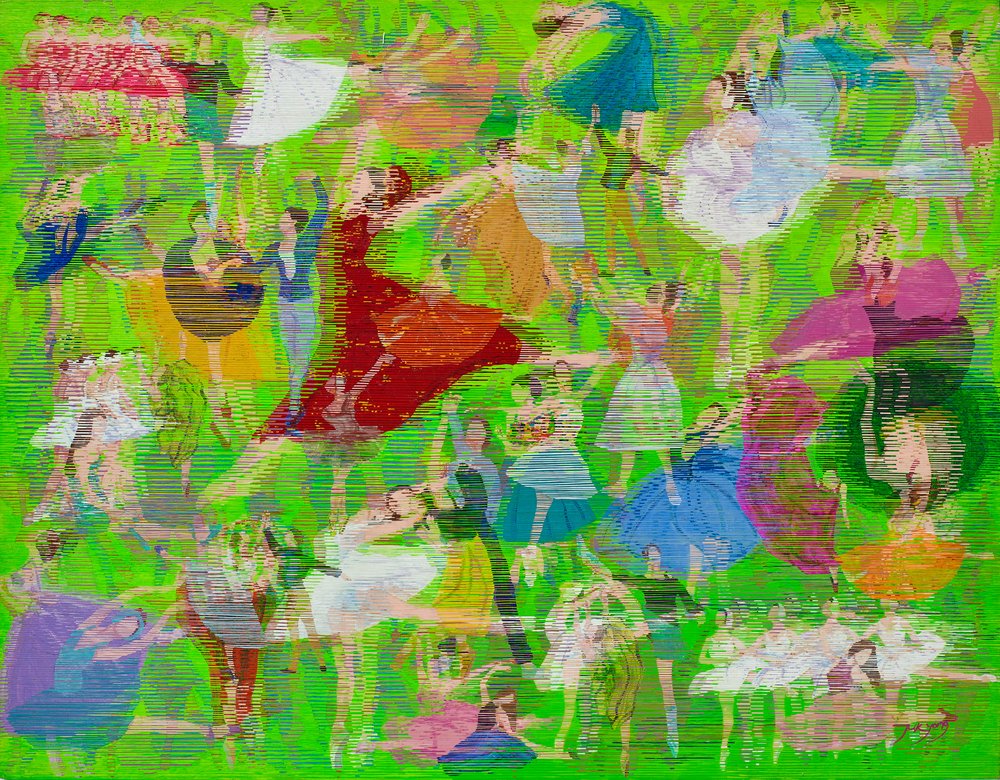 Vibrant Dance Movement by Jukyong Park
