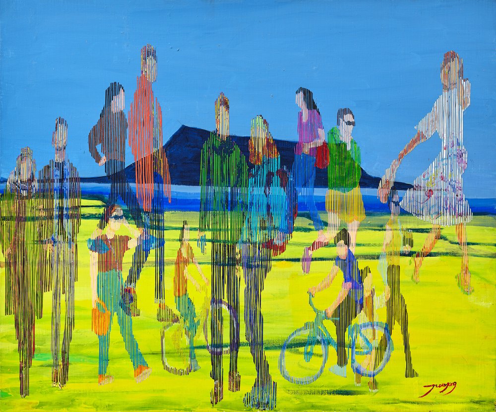 Vibrant Park Life by Jukyong Park