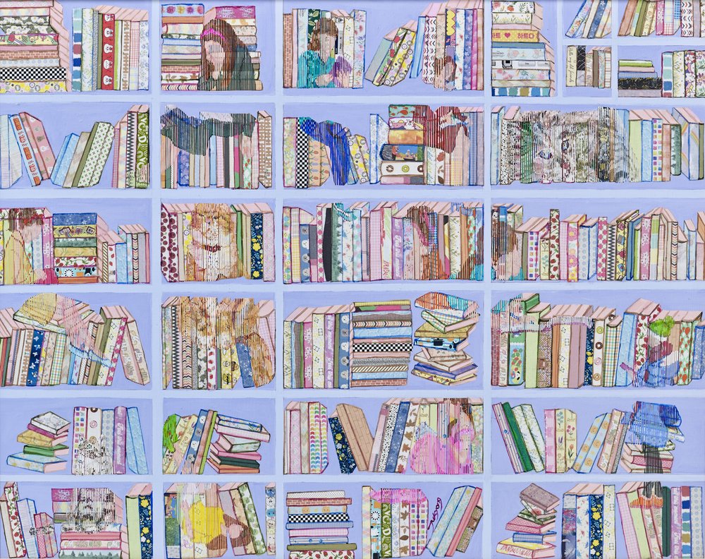 Whimsical Book Shelf by Jukyong Park