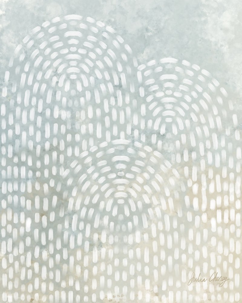 Gentle Arc Pattern by Julia Cheney