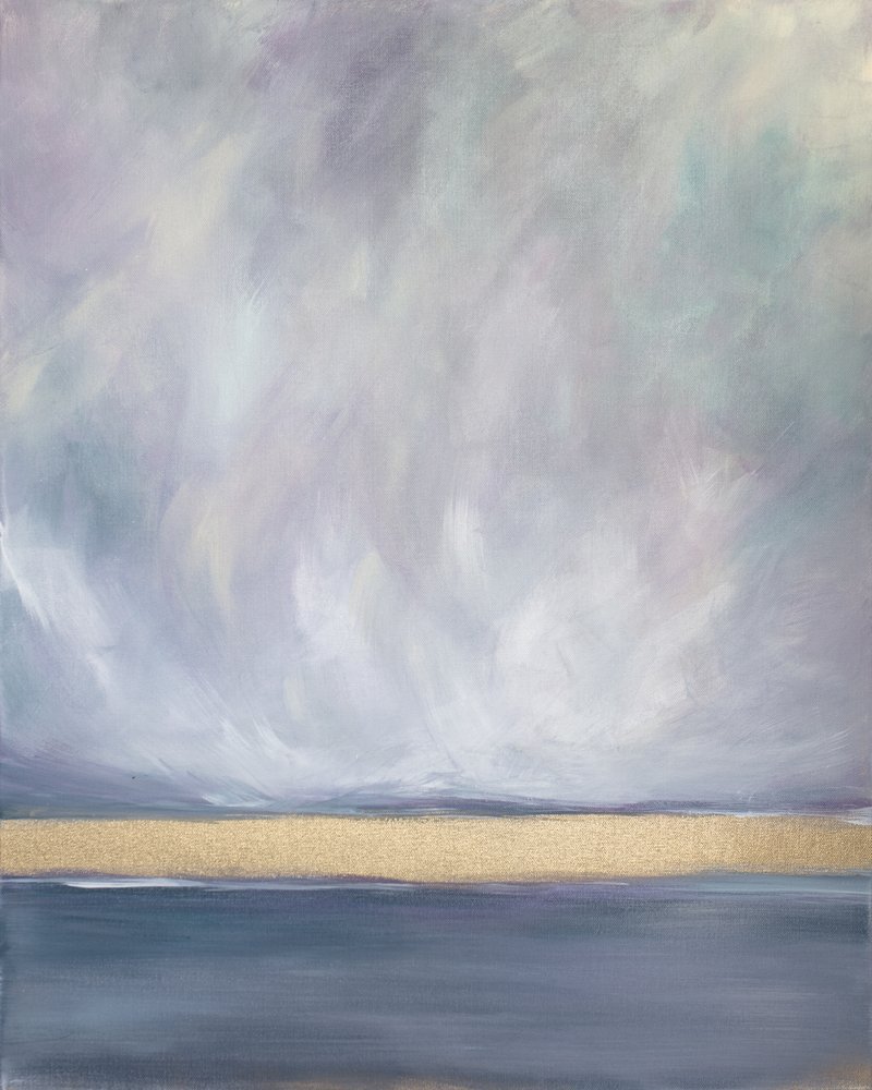 Peaceful Golden Horizon by Julia Contacessi