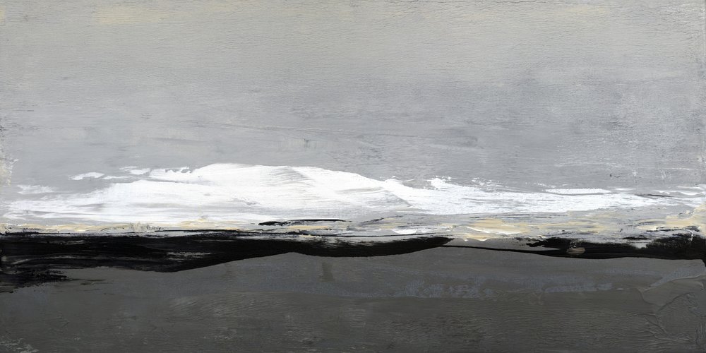 Silent Horizon Over a Calm Sea by Julia Contacessi