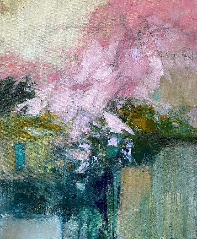 Dreamy Pink Blossoms by Julia Purinton