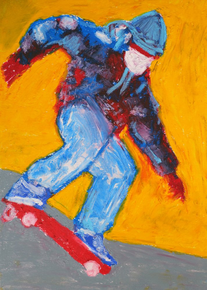 Dynamic Skater Action by Justyna Jaszke