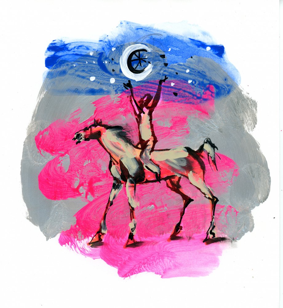 Magical Horse Dream by Kanat Ibragimov