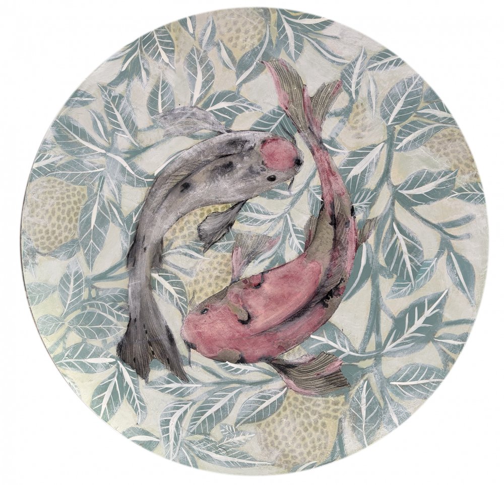 Koi Fish Harmony by Karenina Fabrizzi