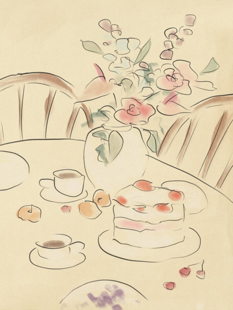 Tea and Roses by Katharina Puritscher