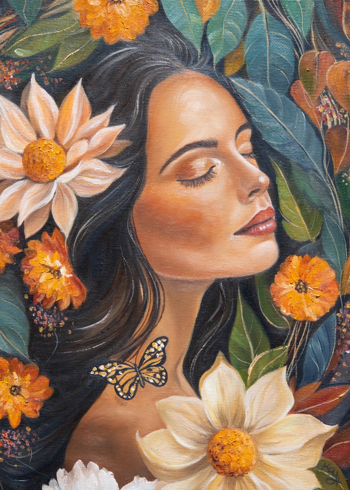 Serene Floral Dream by Kay Shanley