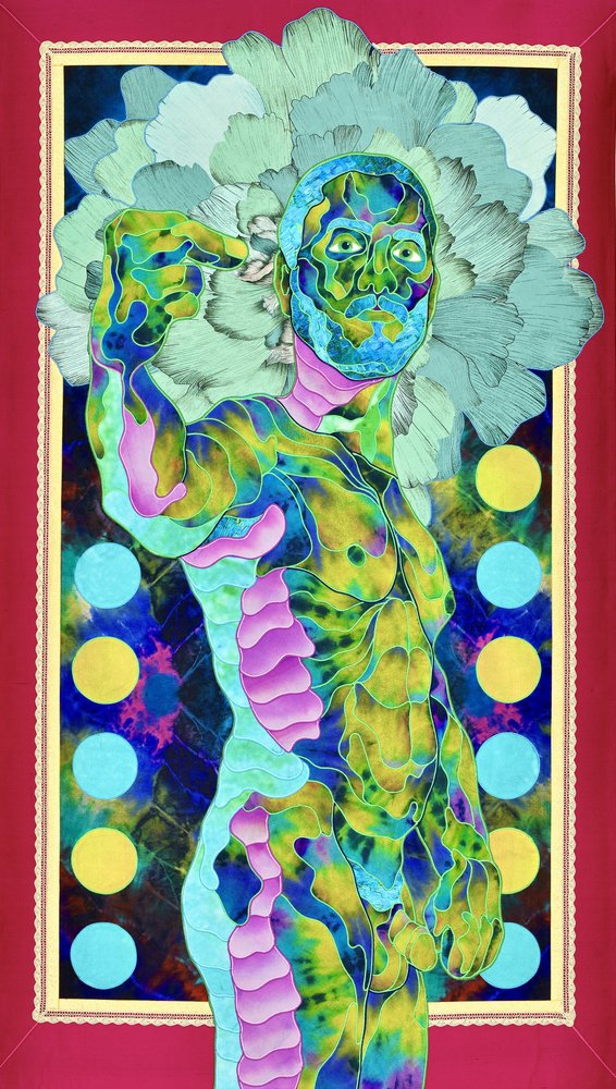 Vibrant Abstract Figure by Kostyantin Malginov
