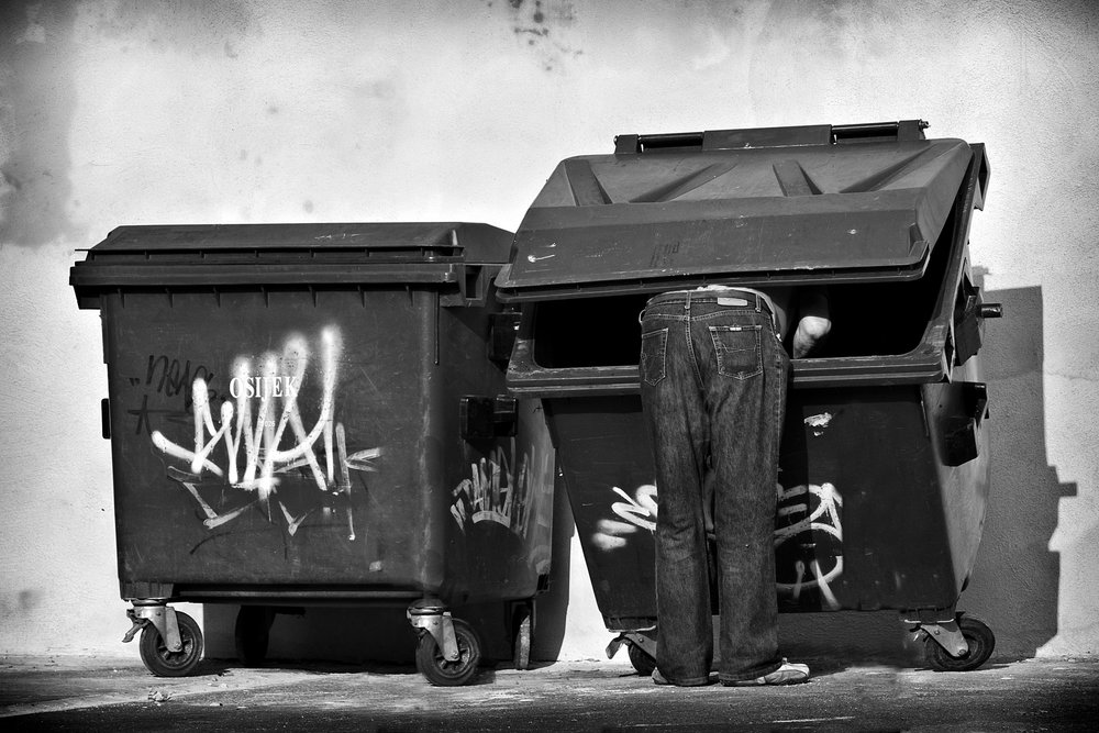 Urban Dumpster Search by Krunoslav Nevistic