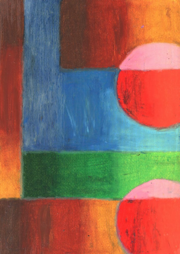 Abstract Color Blocks by Kulik