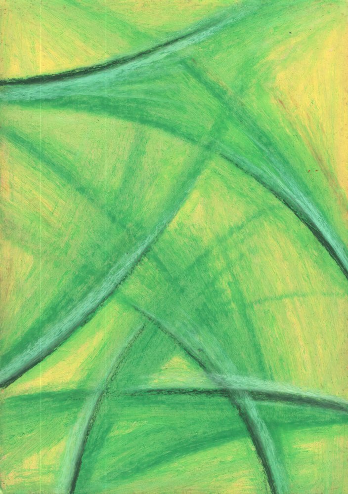 Abstract Green Curves by Kulik