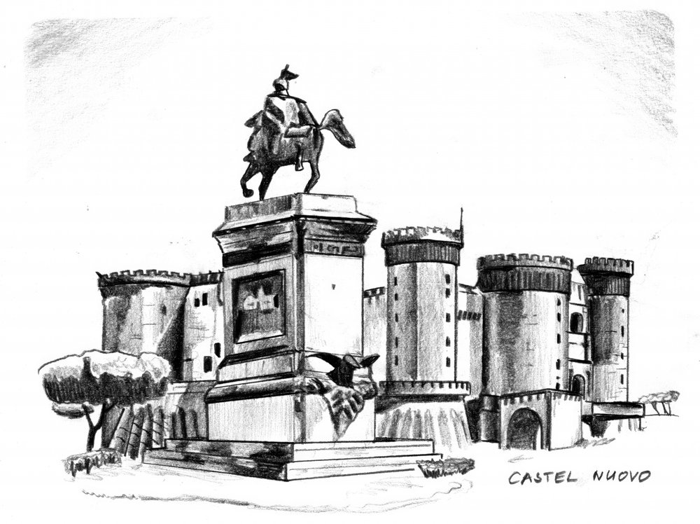 Castel Nuovo Equestrian Statue by Kulik