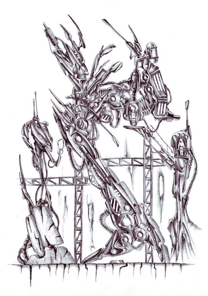 Cybernetic Structures by Kulik