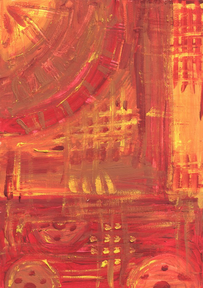 Dynamic Abstract Warmth by Kulik