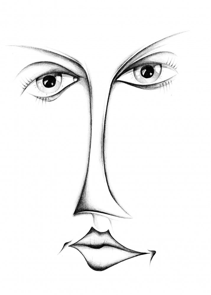 Enigmatic Face by Kulik