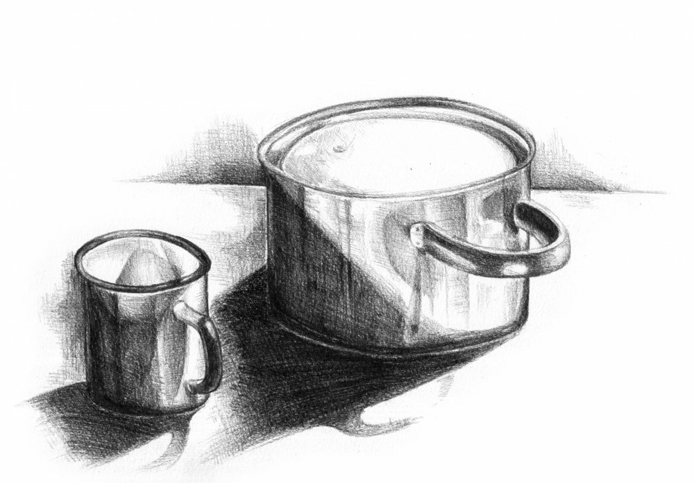 Everyday Kitchen Still Life by Kulik