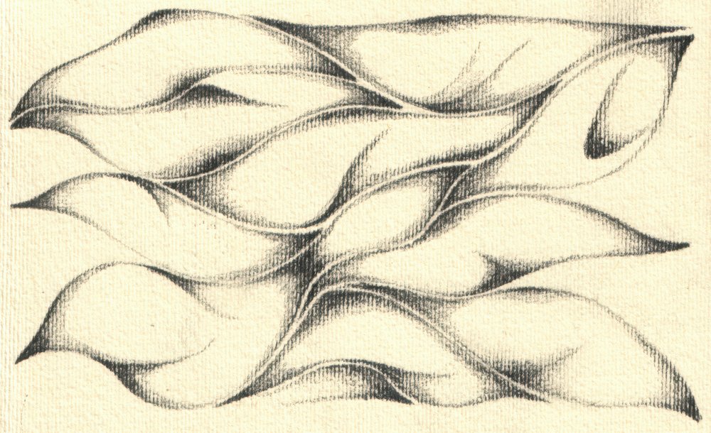 Flowing Abstract Leaves by Kulik