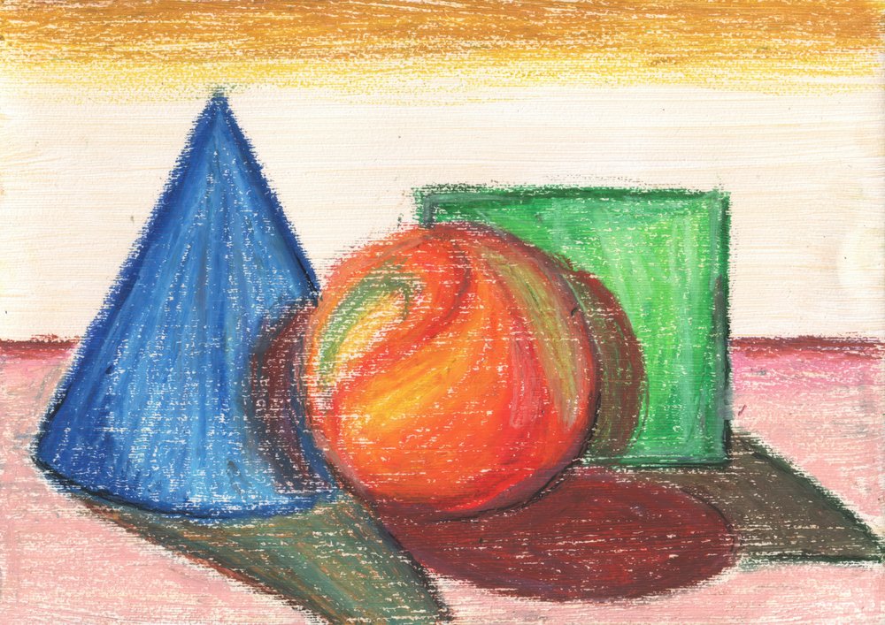 Geometric Still Life Study by Kulik