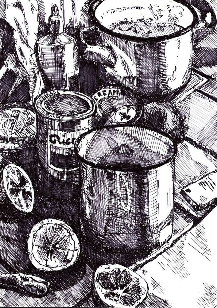 Kitchen Preparations by Kulik