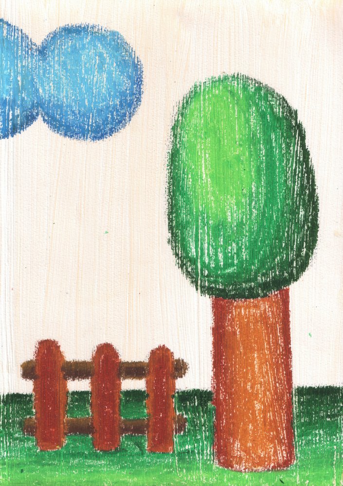 Peaceful Country Drawing by Kulik