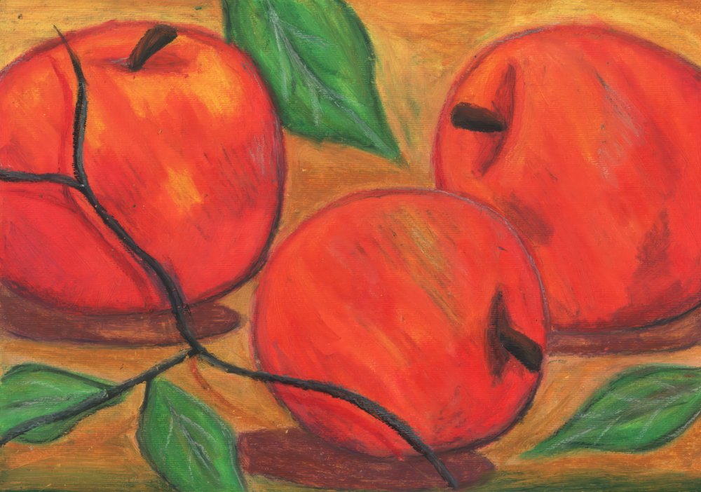 Vibrant Red Apples by Kulik