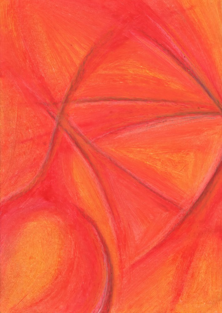 Warm Abstract Flow by Kulik