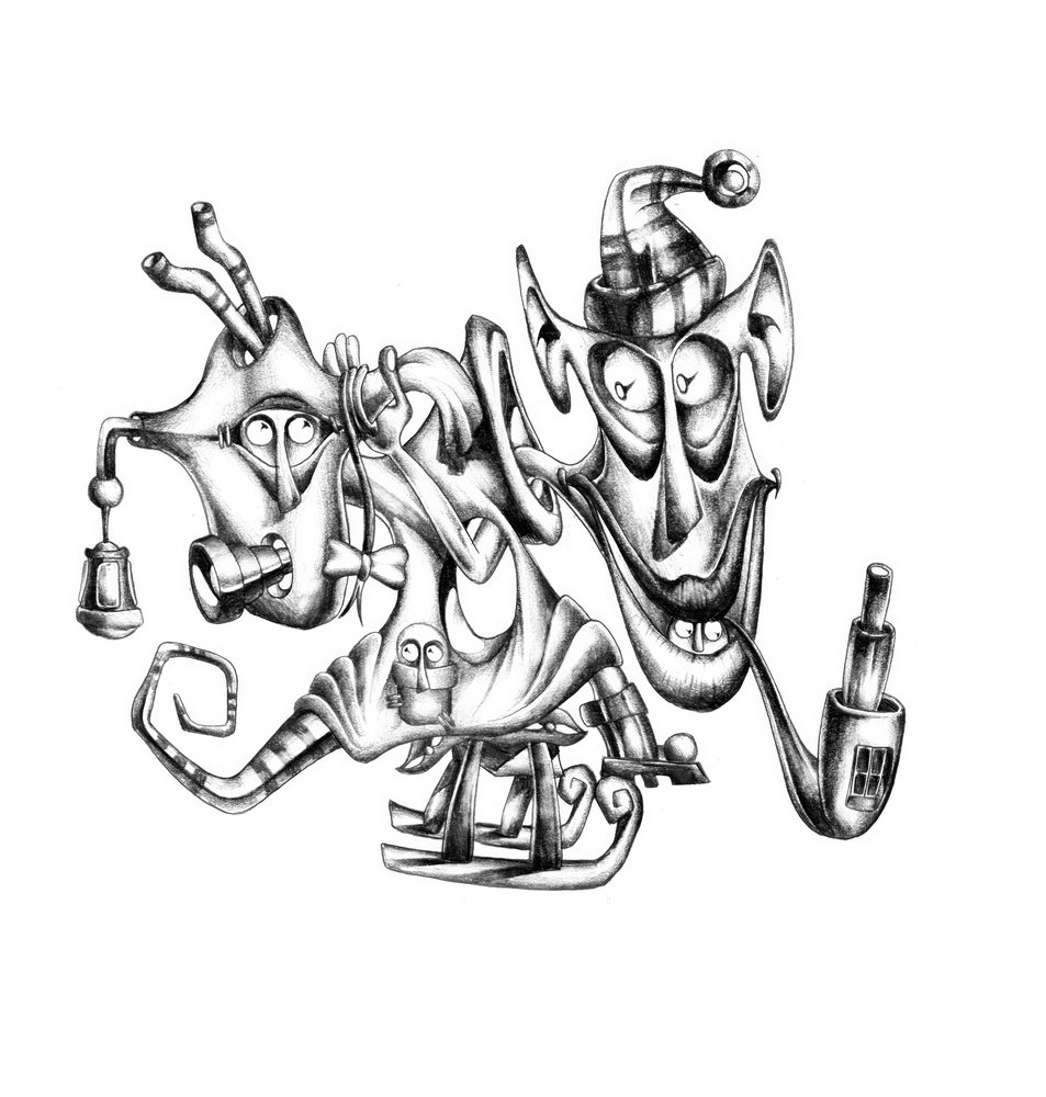 Whimsical Holiday Characters by Kulik