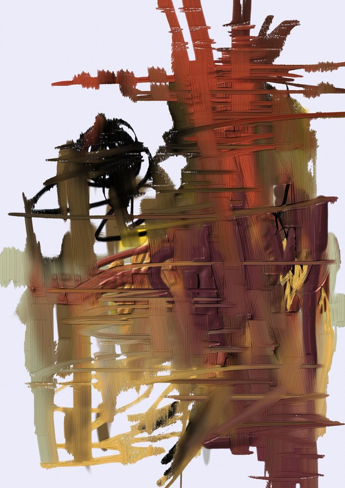 Dynamic Urban Structure by Lembayung senja studio [Vintage Poster]