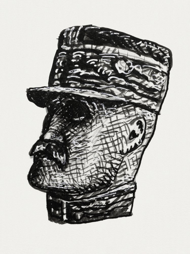 Portrait of Ferdinand Foch by Leo Gestel