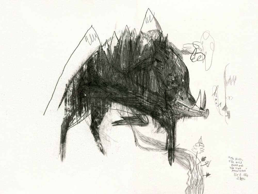 Dark Mountain Boar by Leonardo Flores