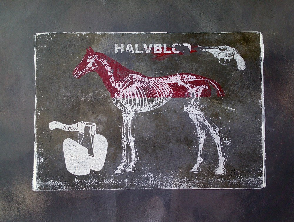 Half Blood Horse by Li Gessbo
