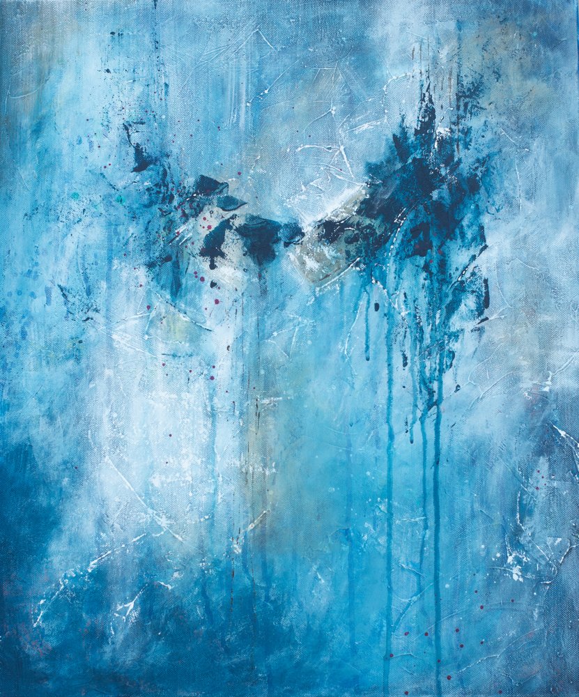 Fluid Blue Energy by Lillian Christiansson