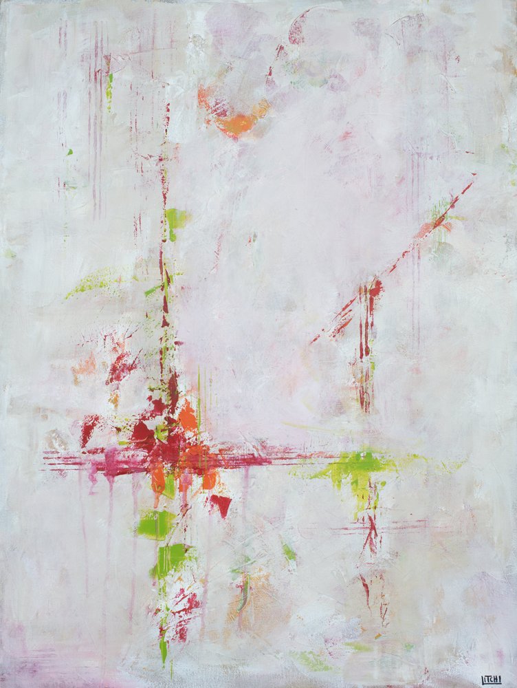 Vibrant Abstract Strokes by Lillian Christiansson